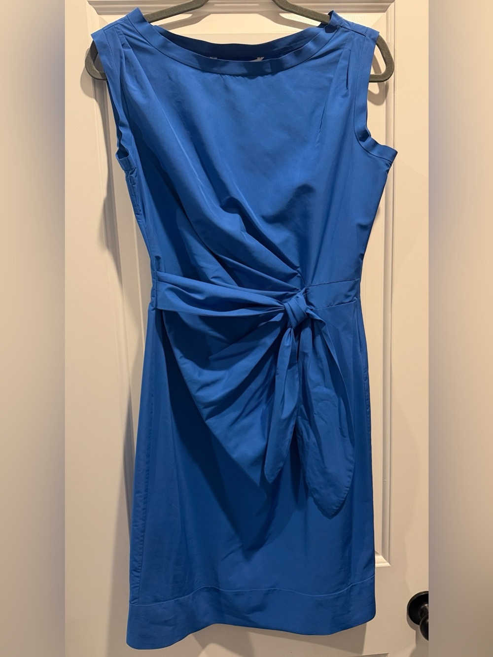 Diane von Furstenberg blue midi dress